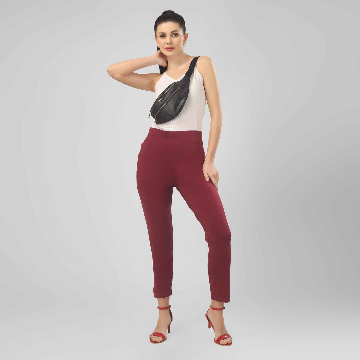 Straight Pant Wine
